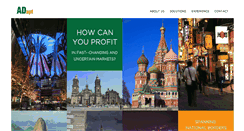 Desktop Screenshot of adaptinternational.com